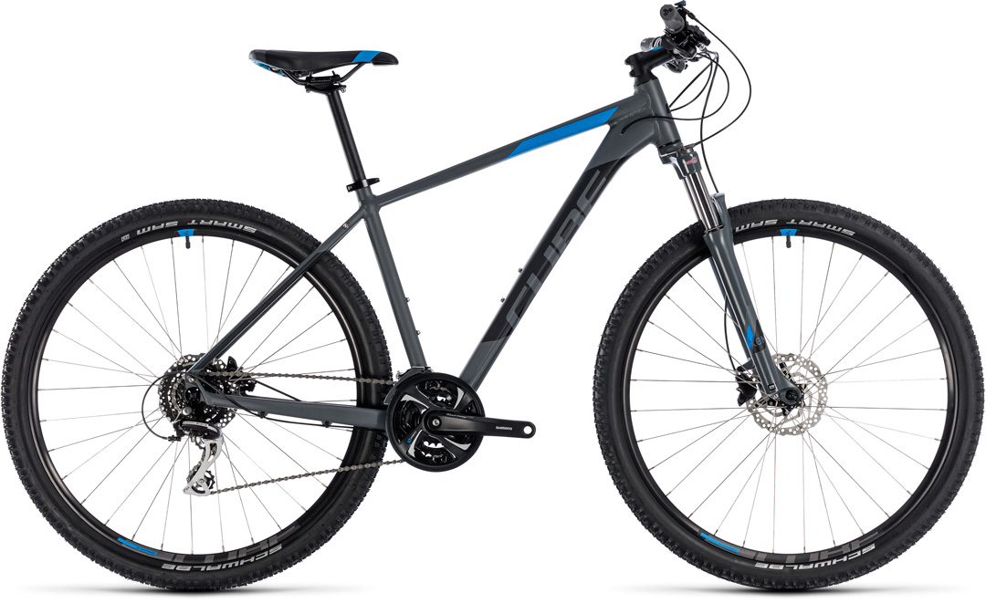 cube aim race greyblue 2018