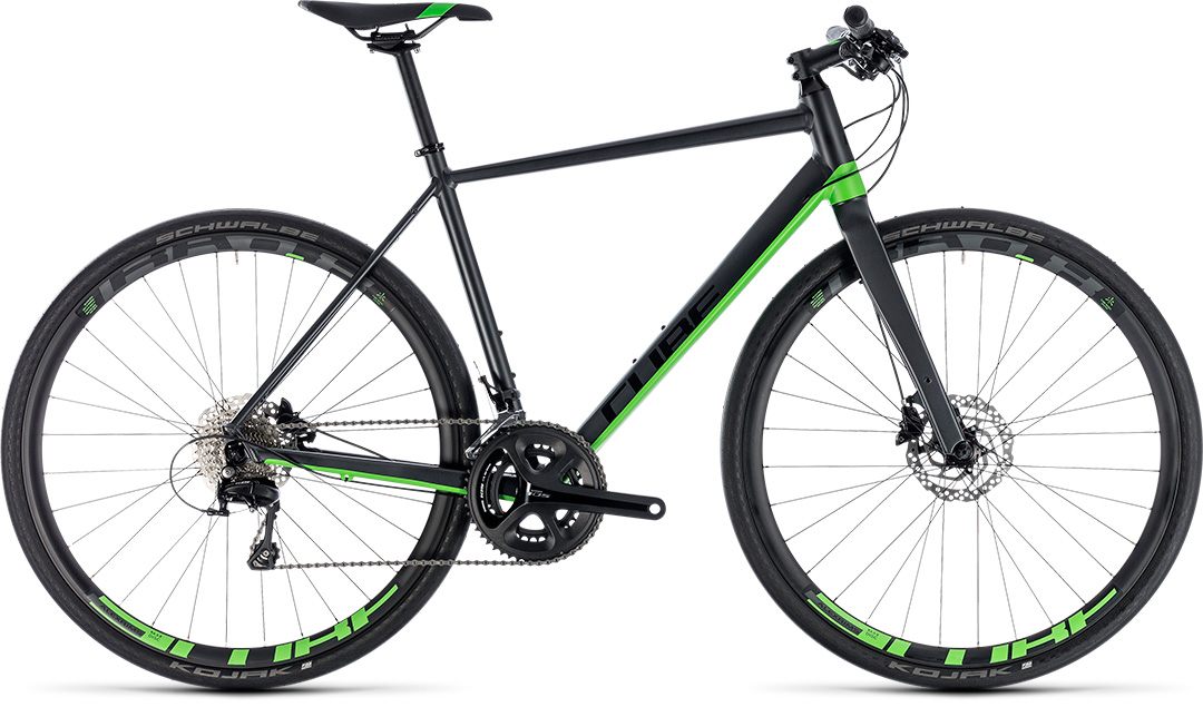 cube slroad race iridiumngreen 2018